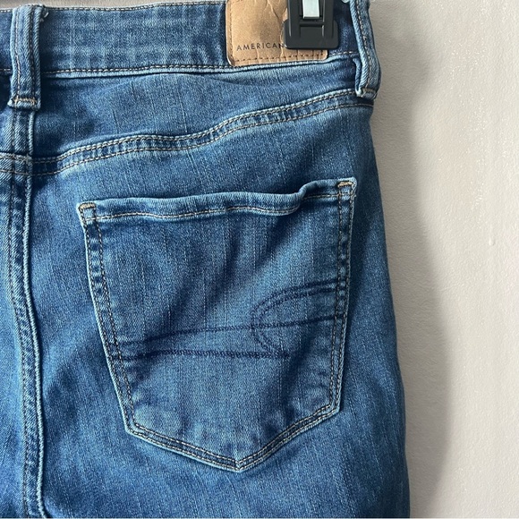 American Eagle Hi Rise Jeggings Size 2 Long - Picture 4 of 6
